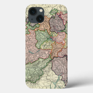 Switzerland Vintage Map iPhone 6 Tough Extreme iPhone 13 Case