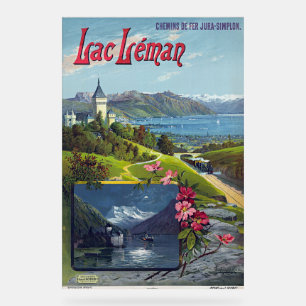 Switzerland Vintage Travel Poster