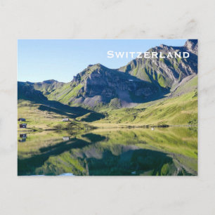 Switzerland Vintage Travel Tourism Add Postcard