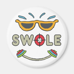Swole Bodybuilding Magnet