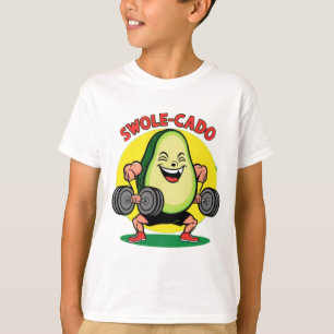 Swole-cado - Funny Avocado Kids' T-Shirt