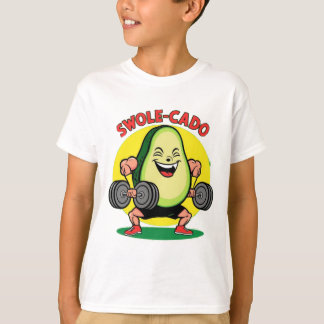 Swole-cado - Funny Avocado Kids' T-Shirt