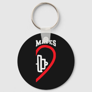 Swole Mates Cute Workout Matching Couples Valentin Key Ring