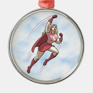 Swole Woman Metal Tree Decoration