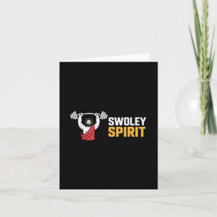Swoley Spirit Bodybuilding Workout Faith -- Card
