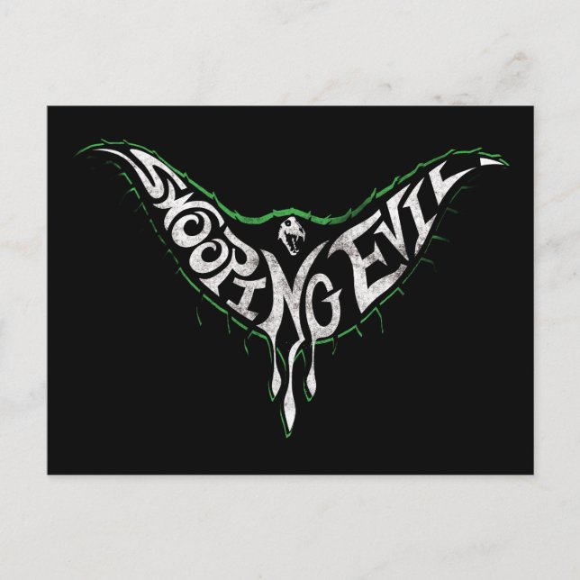 Swooping Evil Creature Graphic Postcard (Front)