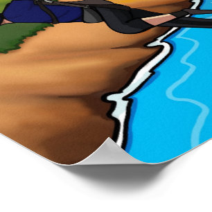 Swoops Up Poster
