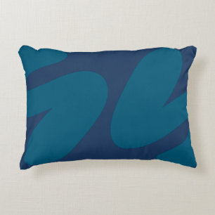 Swoosh Art Abstract Decorative Cushion