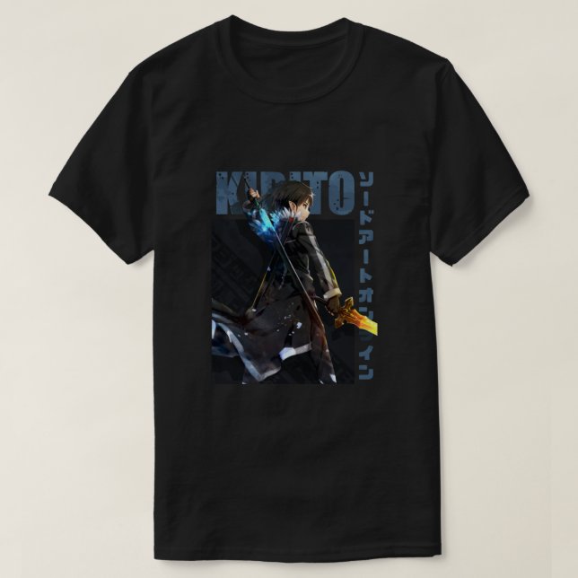 Sword Art Online - Kirito Essential T-Shirt (Design Front)