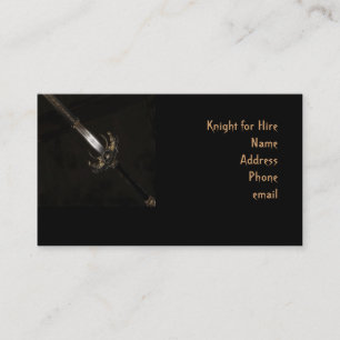 Sword Business Card