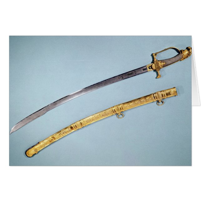 Sword given to Napoleon I  by the Directoire (Front Horizontal)