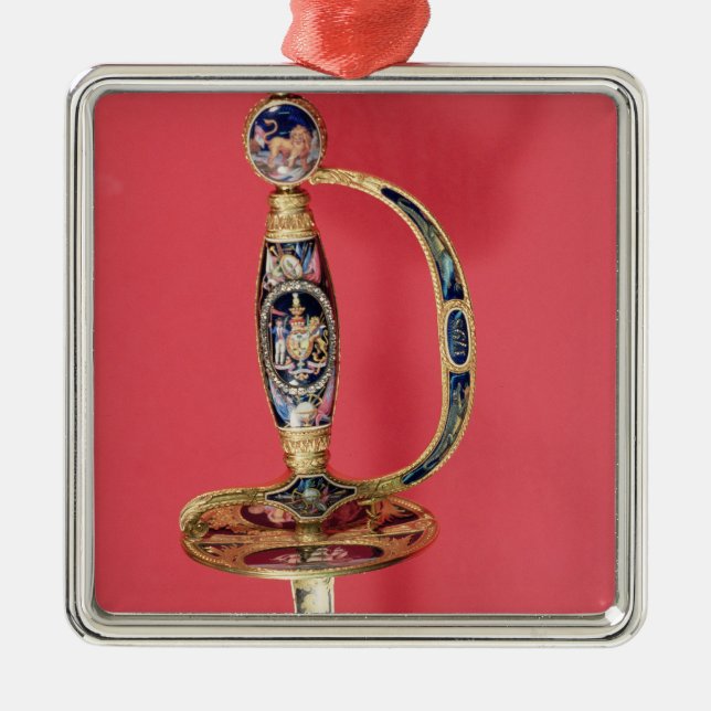 Sword of Honour' Metal Tree Decoration (Front)