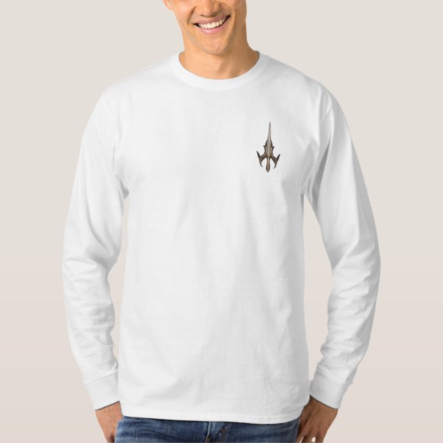 Sword Of Light Basic Mens Long Sleeve T-Shirt (Front)