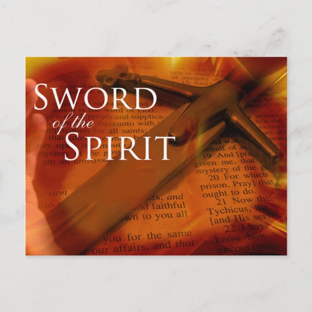 Sword of the Spirit Postcard (Front)