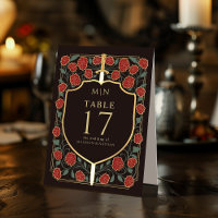 Sword & Shield Mediaeval Fantasy Monogram Wedding