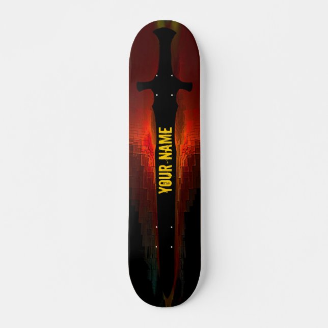 Sword Skateboard (Front)