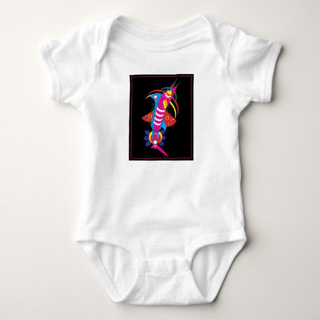 swordfish baby bodysuit (Front)