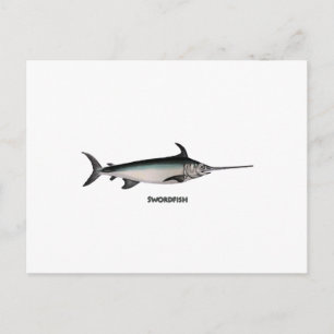 Swordfish Logo Postcard