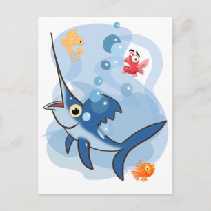 Swordfish Postcard