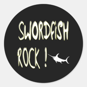 Swordfish Rock! Sticker