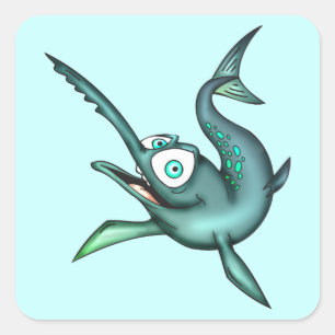 Swordfish Square Sticker