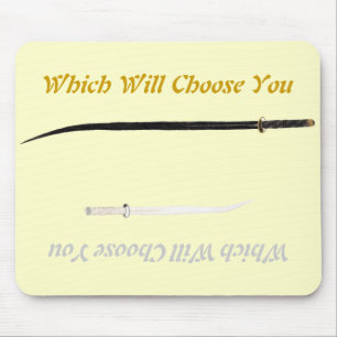 Swords of Legend: Which Will Choose You? Mouse Mat