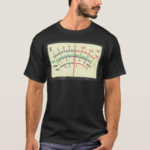 SWR Metre Amateur Ham Radio Novelty Distressed T-Shirt