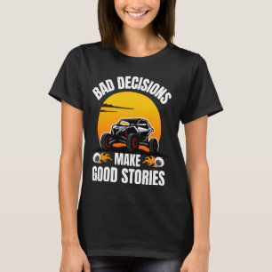 SxS ATV Art For Men Women UTV Off Road Riding Love T-Shirt