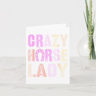 Sy 2026 Crazy Horse Lady Powered Lunar Energy Cny Card