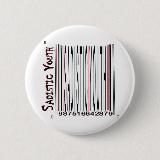 SY Bar Code Pin (Front)