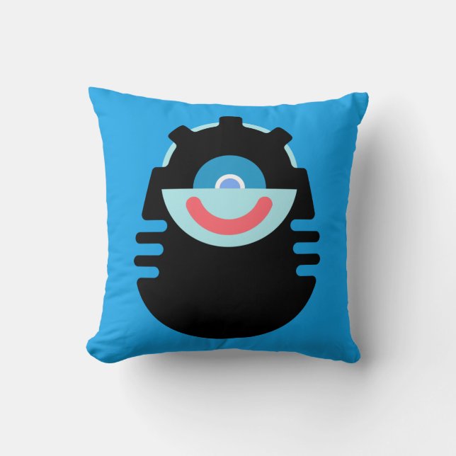 Sy-Clops Clupkitz on a Cushion (Front)
