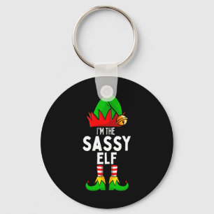 Sy Elf Matching Family Christmas Key Ring