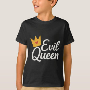 Sy Evil Queen Crown Funny Costume T-Shirt