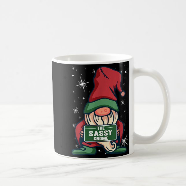 Sy Gnome Xmas Elf Matching Family Christmas Pajama Coffee Mug (Right)