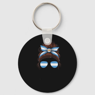 Sy La Gaucha Trip Argentina Girl Vacation Mum Key Ring