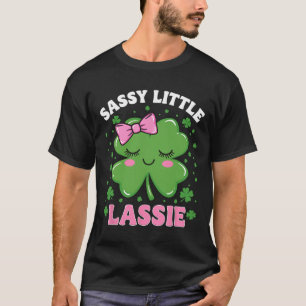 Sy Little Ly Kids Irish Outfit Girls St Patricks D T-Shirt