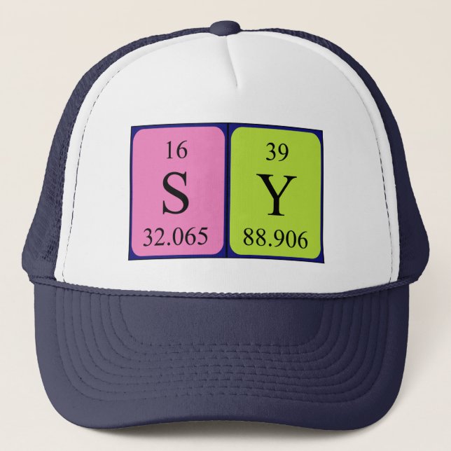 Sy periodic table name hat 1 (Front)