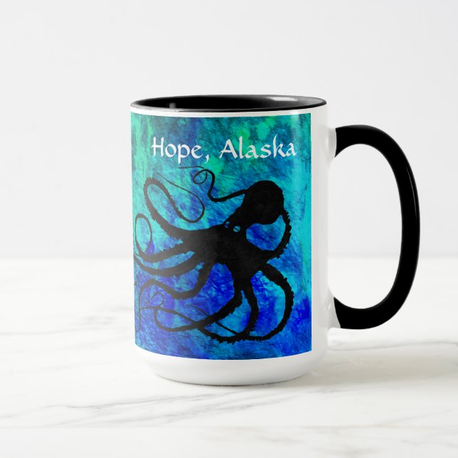 Sybille's Octopus, Hope  - 15 oz. Combo Mug (Right)