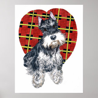 Syble the Schnauzer Poster