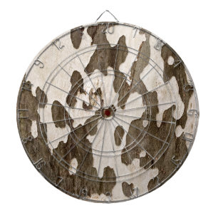 Sycamore Bark Dartboard