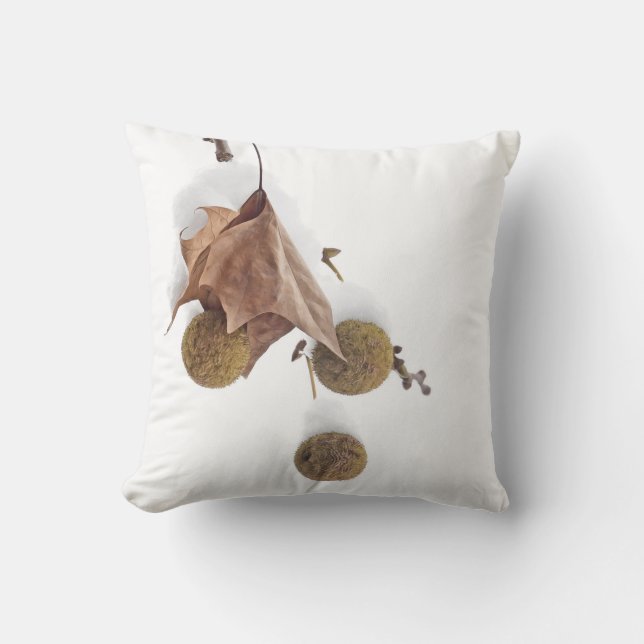 Sycamore First Snow Cushion (Front)