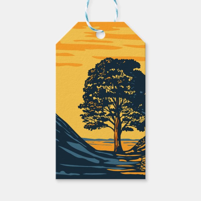 Sycamore Gap tree Gift Tags (Front)