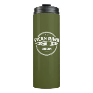 Sycan River Oregon Kayaking Thermal Tumbler