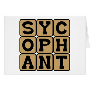 Sycophant, Yes Man or Brown Noser