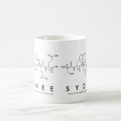 Sydnee peptide name mug (Center)