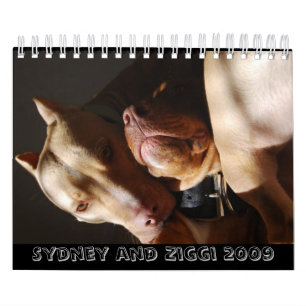 Sydney and Ziggi 2009 Calendar