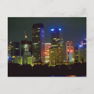 Sydney at night, Australia Postcard