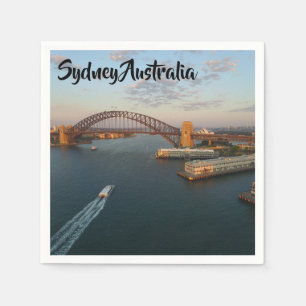 Sydney Australia 50 Paper Napkins