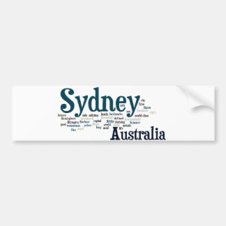 Sydney, Australia Bumper Sticker