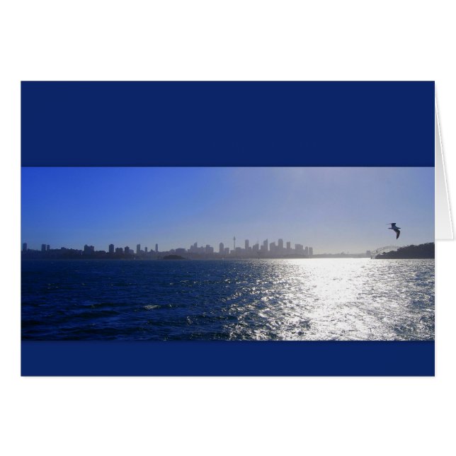 Sydney, Australia, Harbour Card (Front Horizontal)